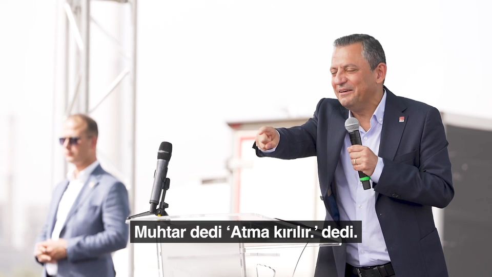 CHP Genel Başkanı Özgür Özel: 