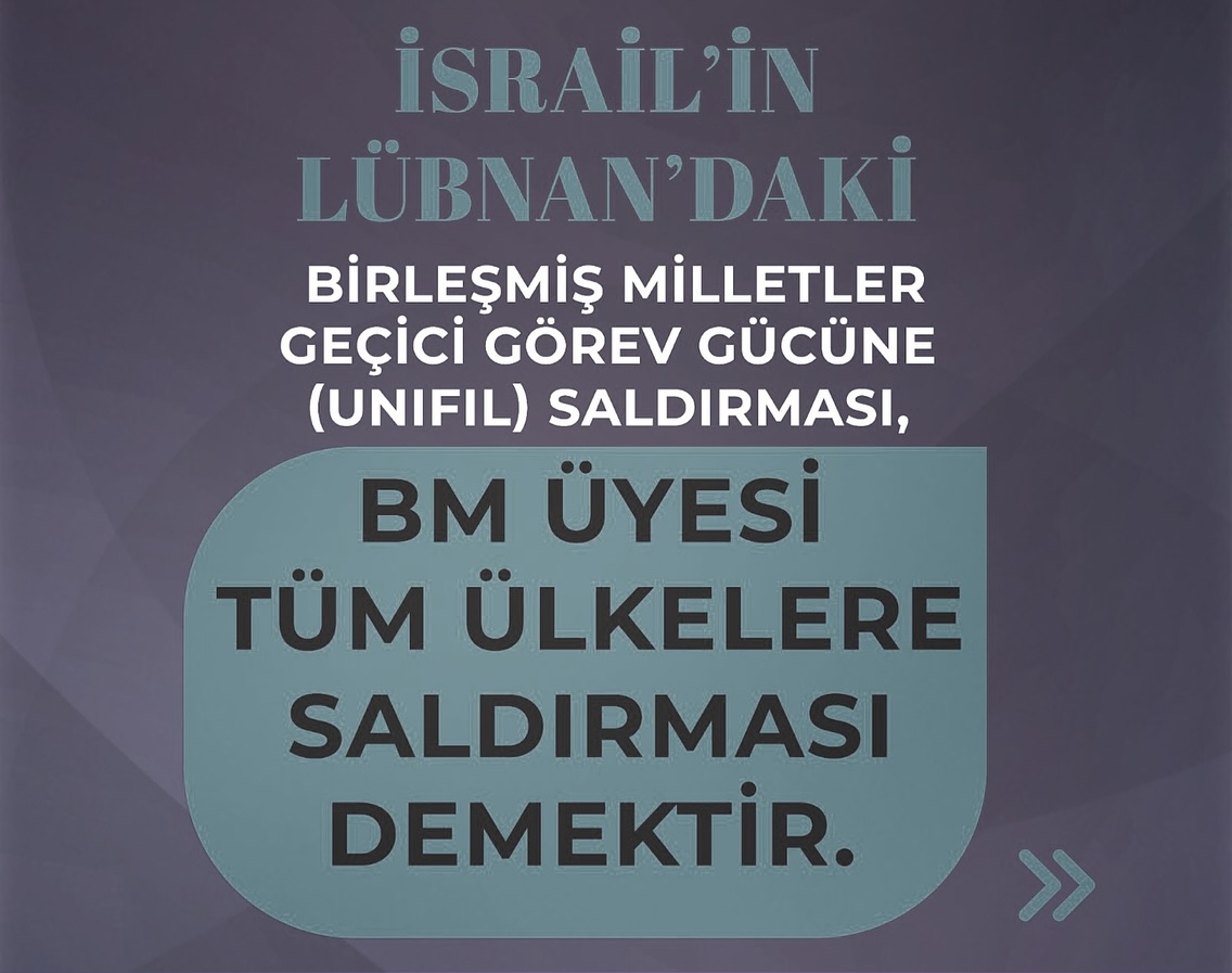 İsrail'in Lübnan'daki BM Geçici Görev Gücüne Saldırısı Uluslararası Toplumu Endişelendirdi