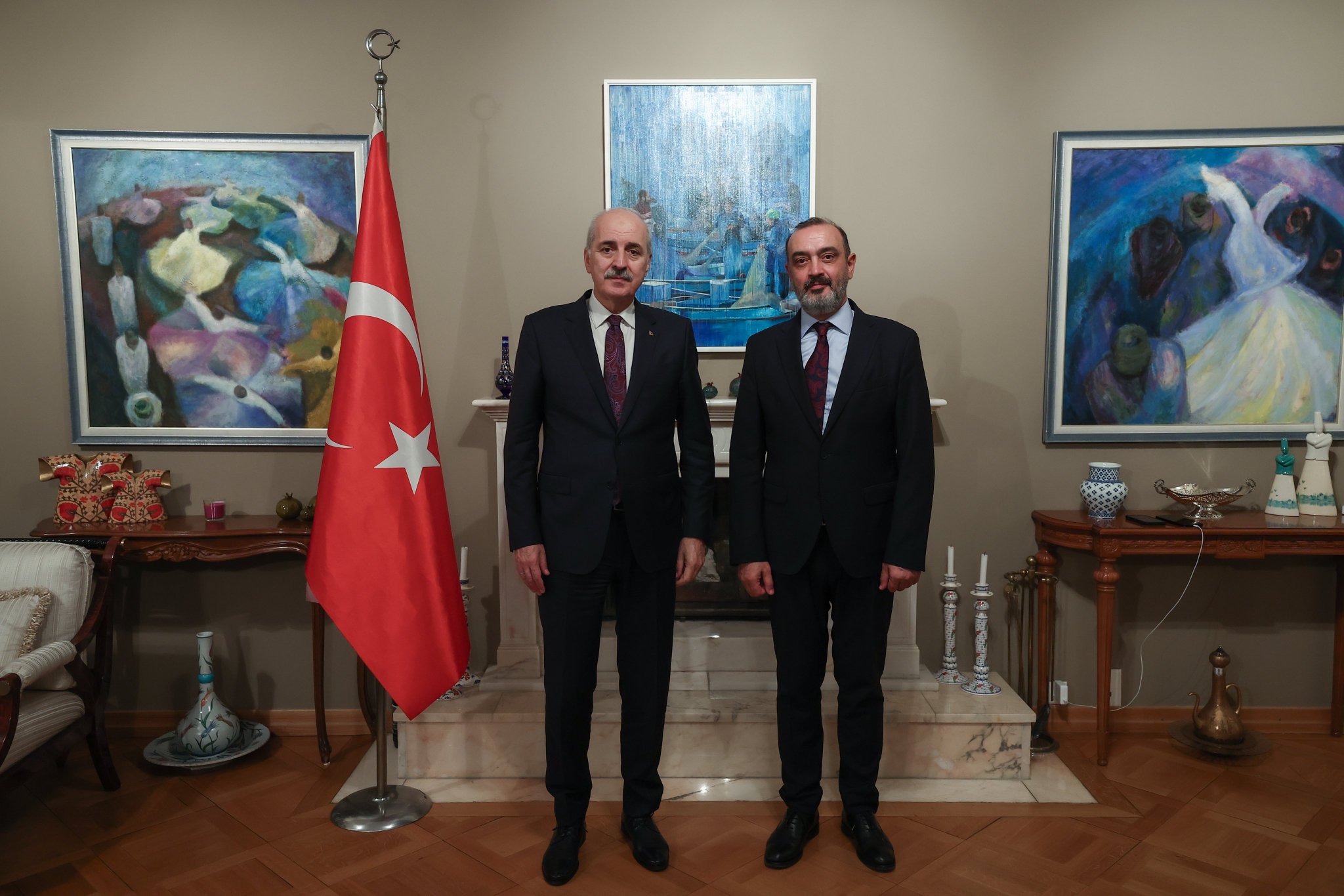 TBMM Başkanı Numan Kurtulmuş Cenevre'de Ticaret Politikaları Üzerine Görüşmeler Yaptı