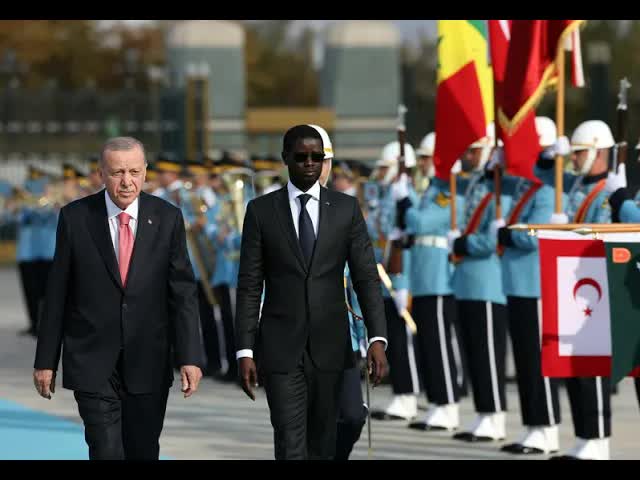 Cumhurbaşkanı Erdoğan, Senegal Cumhurbaşkanı'nı Ağırladı