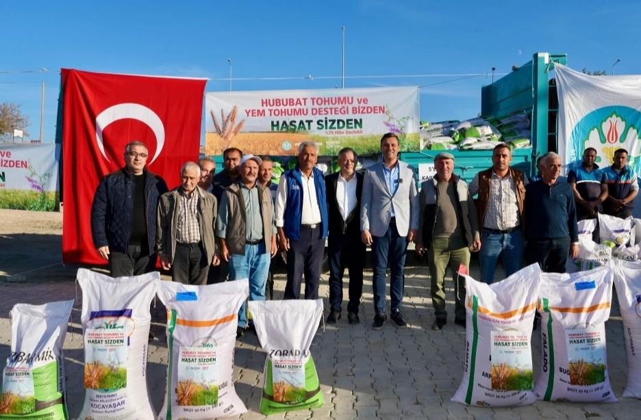 Manisa'da Tarım Üreticilerine Tohum Desteği