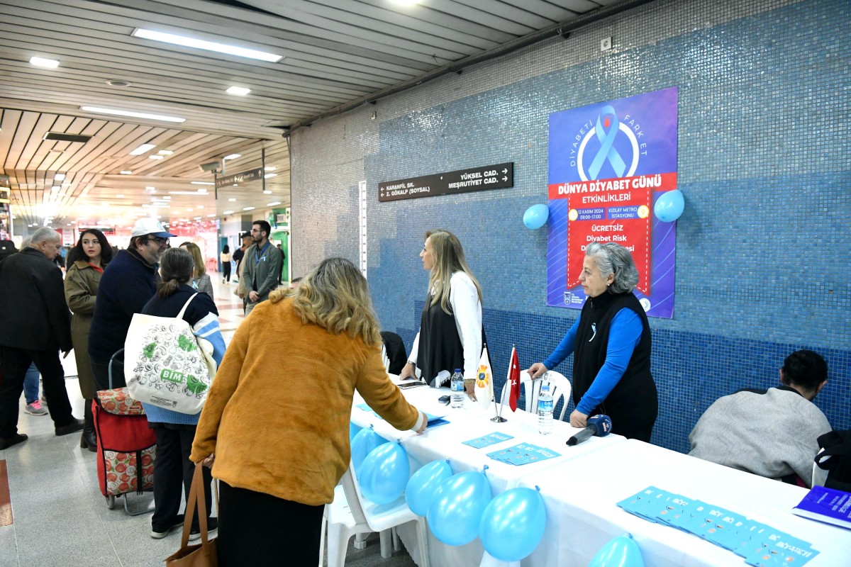 Ankara'da Diyabet İçin Farkındalık Etkinliği Düzenlendi