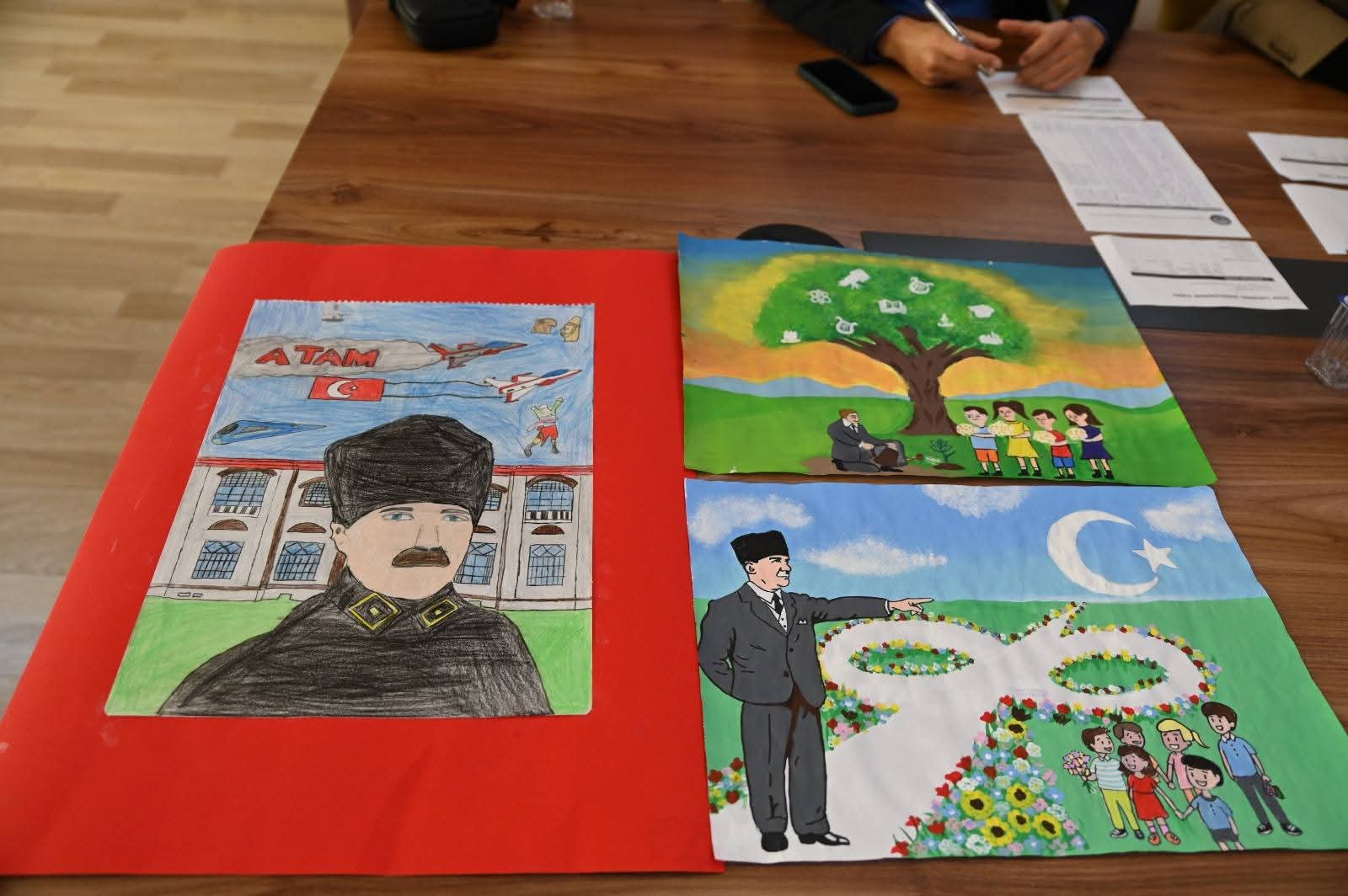 Atatürk Haftası Resim Yarışmasının Sonuçları Açıklandı