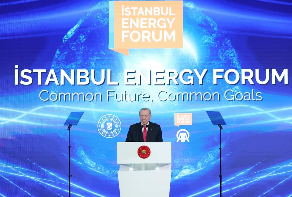 Cumhurbaşkanı Recep Tayyip Erdoğan İstanbul Enerji Forumu'na Katıldı