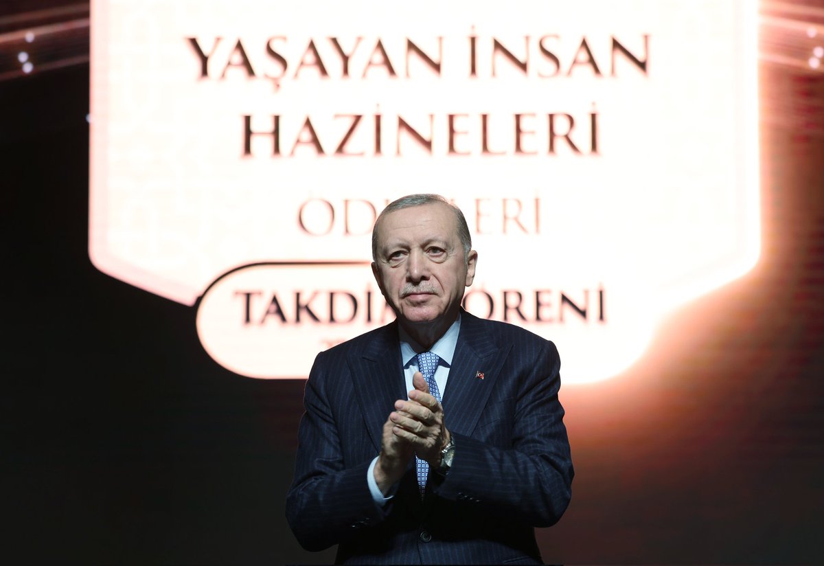 Cumhurbaşkanı Recep Tayyip Erdoğan'dan Kültür ve Turizm Özel Ödülleri Açıklaması