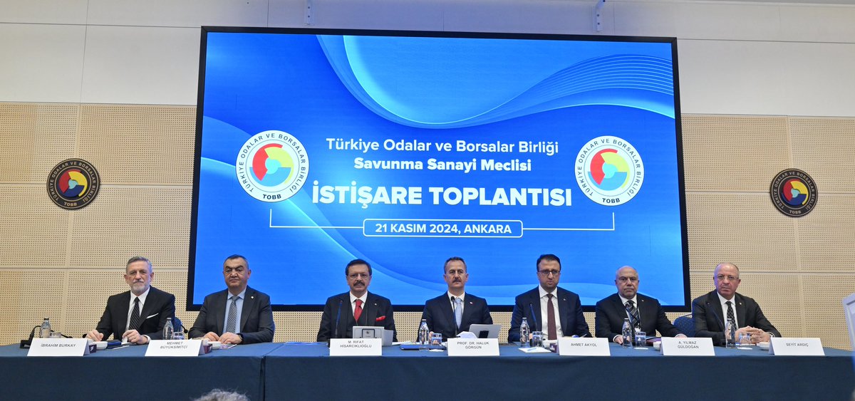 TOBB Savunma Sanayi Meclisi İstişare Toplantısı Gerçekleştirildi