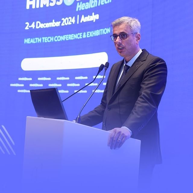 Sağlık Bakanı Prof. Dr. Kemal Memişoğlu, HIMSS Eurasia 2024 Konferansı'nda Ekosistem Oluşturacak