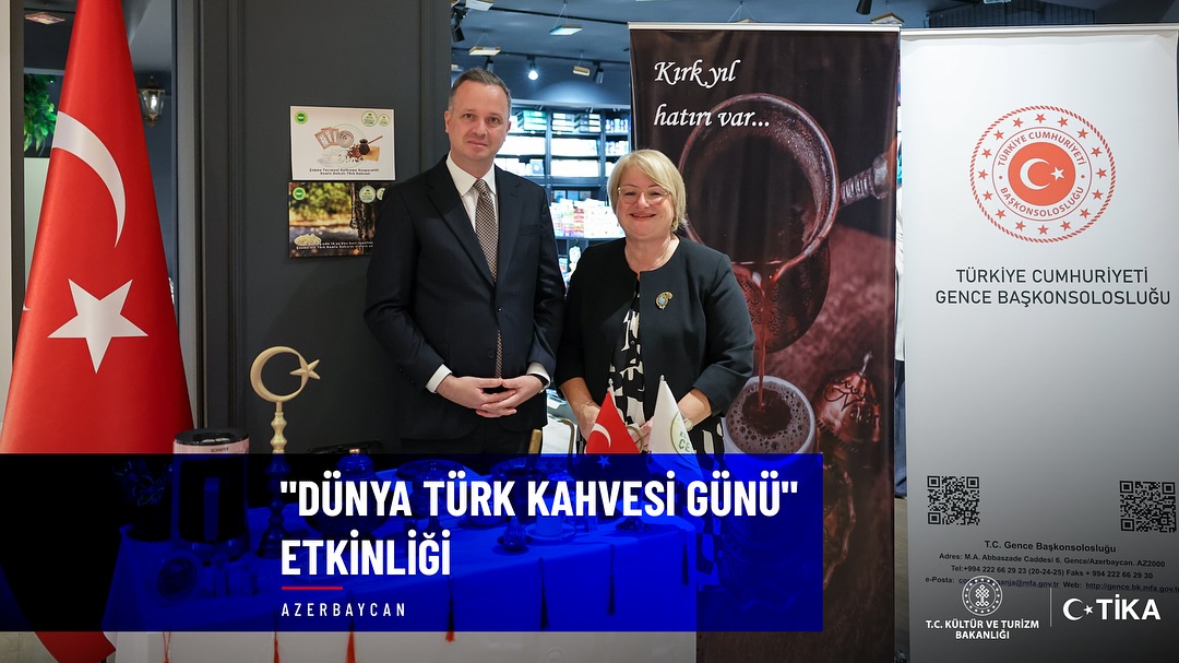 TİKA Başkanı Serkan Kayalar, Azerbaycan'da Dünya Türk Kahvesi Günü Etkinliğine Katıldı