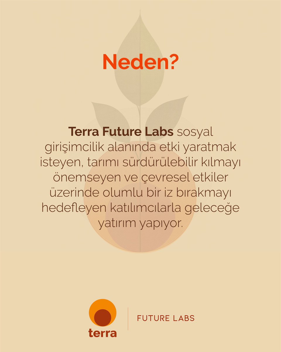 Terra Future Labs, Sürdürülebilir Tarım Teknolojileri İnovasyonunu Destekliyor