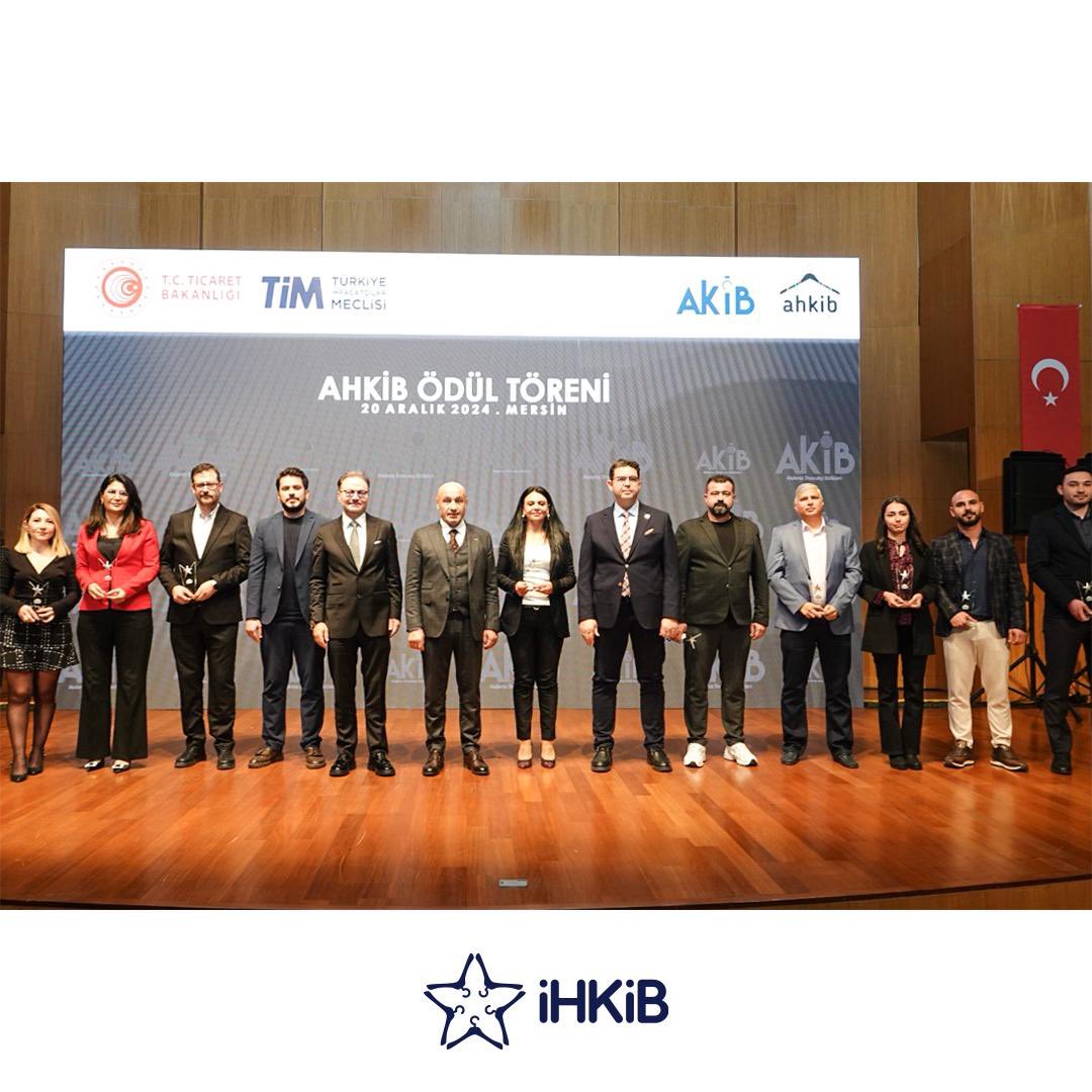 AHKİB Ödül Töreninde İhracat Başarıları Onurlandırıldı