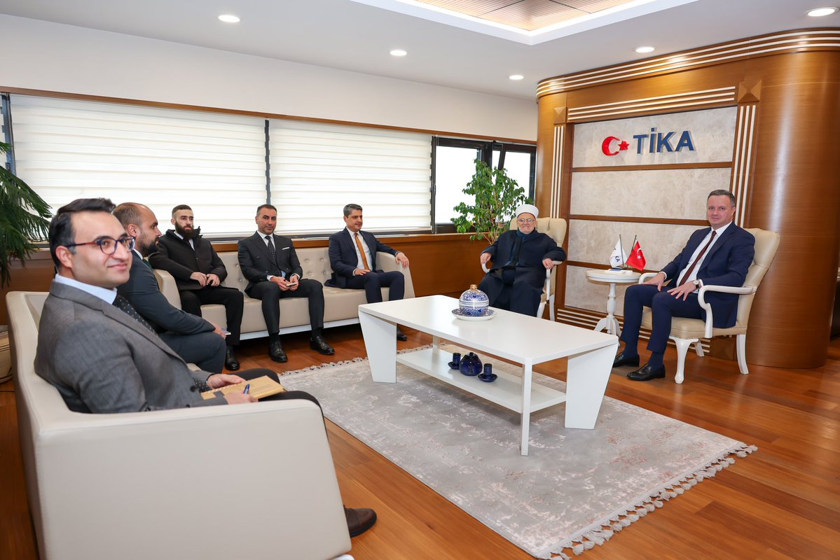 TİKA, Mescid-i Aksa İmam Hatibi Şeyh İkrime Sabri'yi Ağırladı