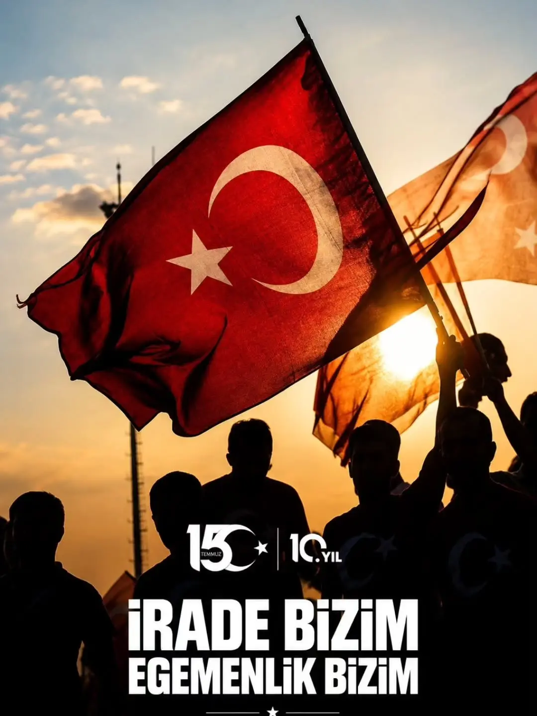 15 Temmuz Hain Darbe Kalkışmasının 10. Yılında Aziz Şehitlerimizi Anıyoruz
