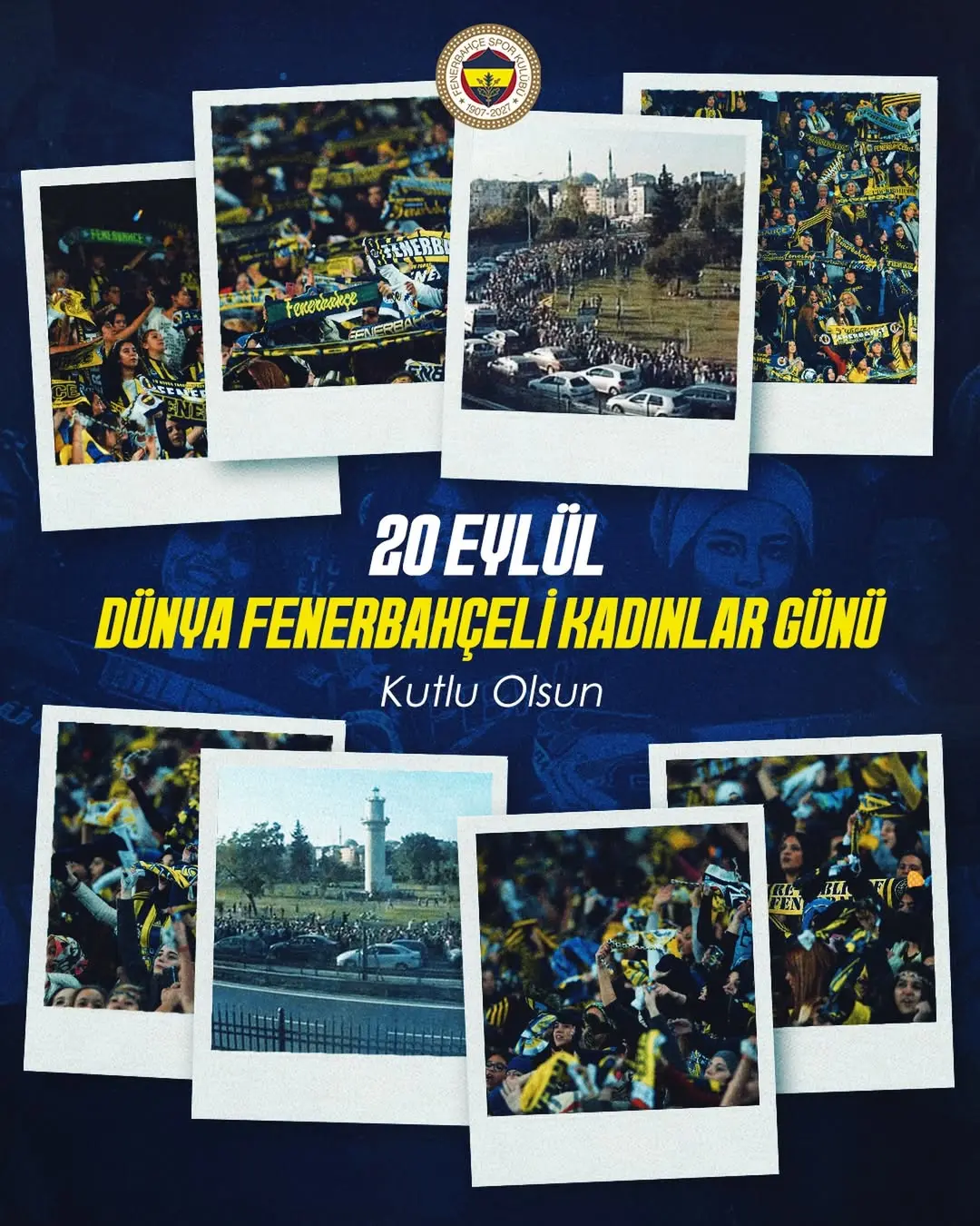 20 Eylül Dünya Fenerbahçeli Kadınlar Günü kutlu olsun! ????????