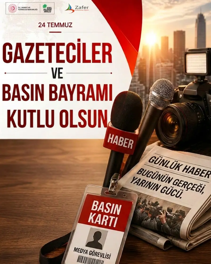 24 Temmuz Gazeteciler ve Basın Bayramı Kutlu Olsun!