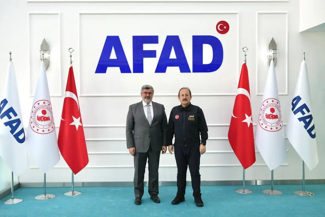 AFAD Başkanı, Vali Ali Hamza Pehlivan'ı Ziyaret Etti
