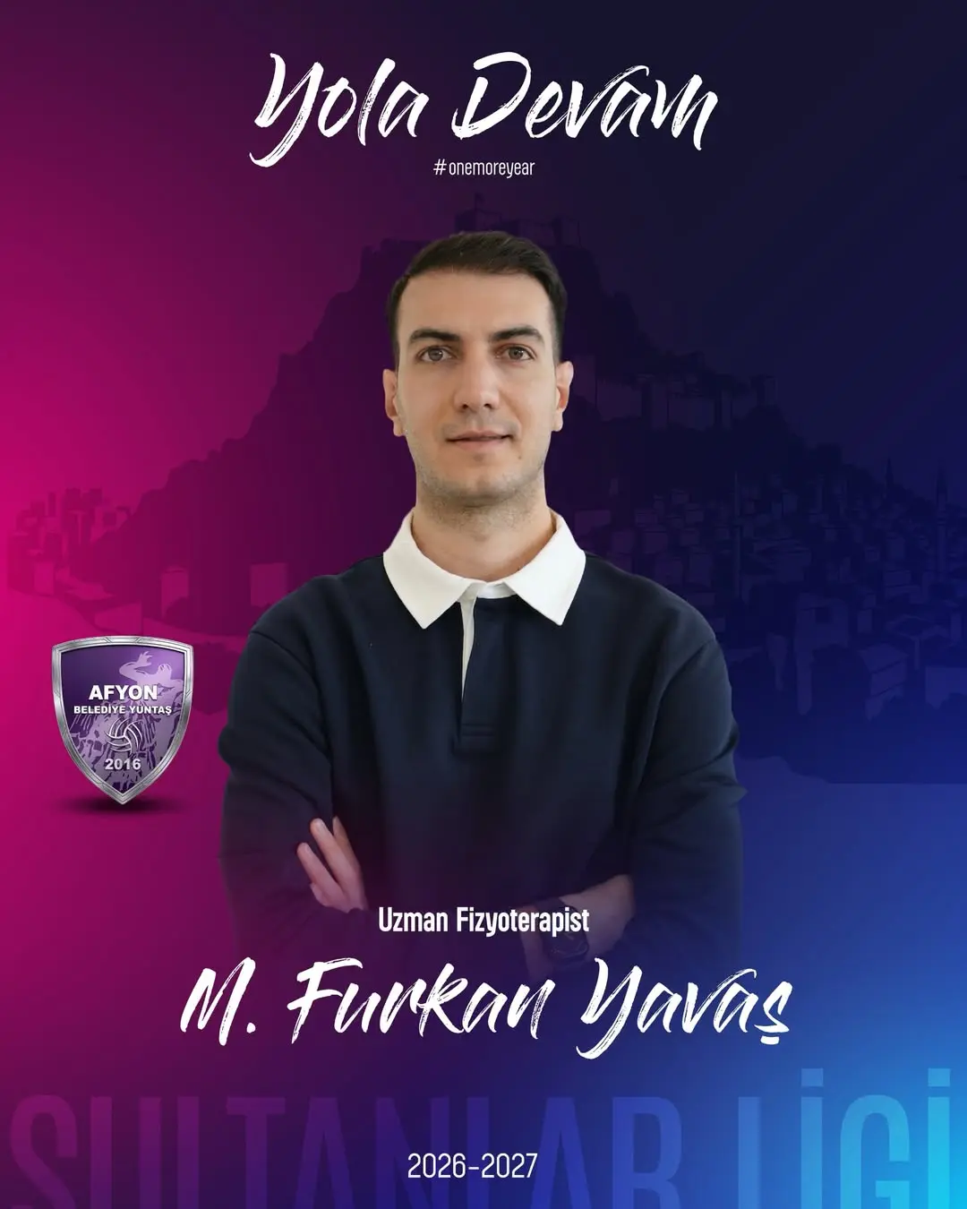 Afyon Belediye Yüntaş Spor Kulübü'nden Fizyoterapist M. Furkan Yavaş Açıklaması