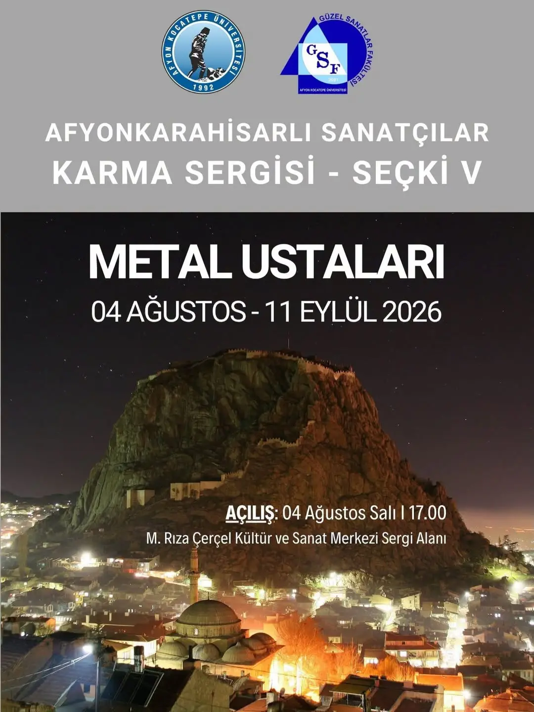 Afyon Kocatepe Üniversitesi'nde Bugün: Metal Ustaları Temalı Sanatçılar Sergisi - Seçki V