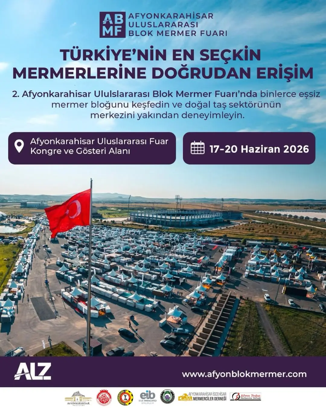 Afyonkarahisar Belediyesi 2. Uluslararası Blok Mermer Fuarı'na Ev Sahipliği Yapacak