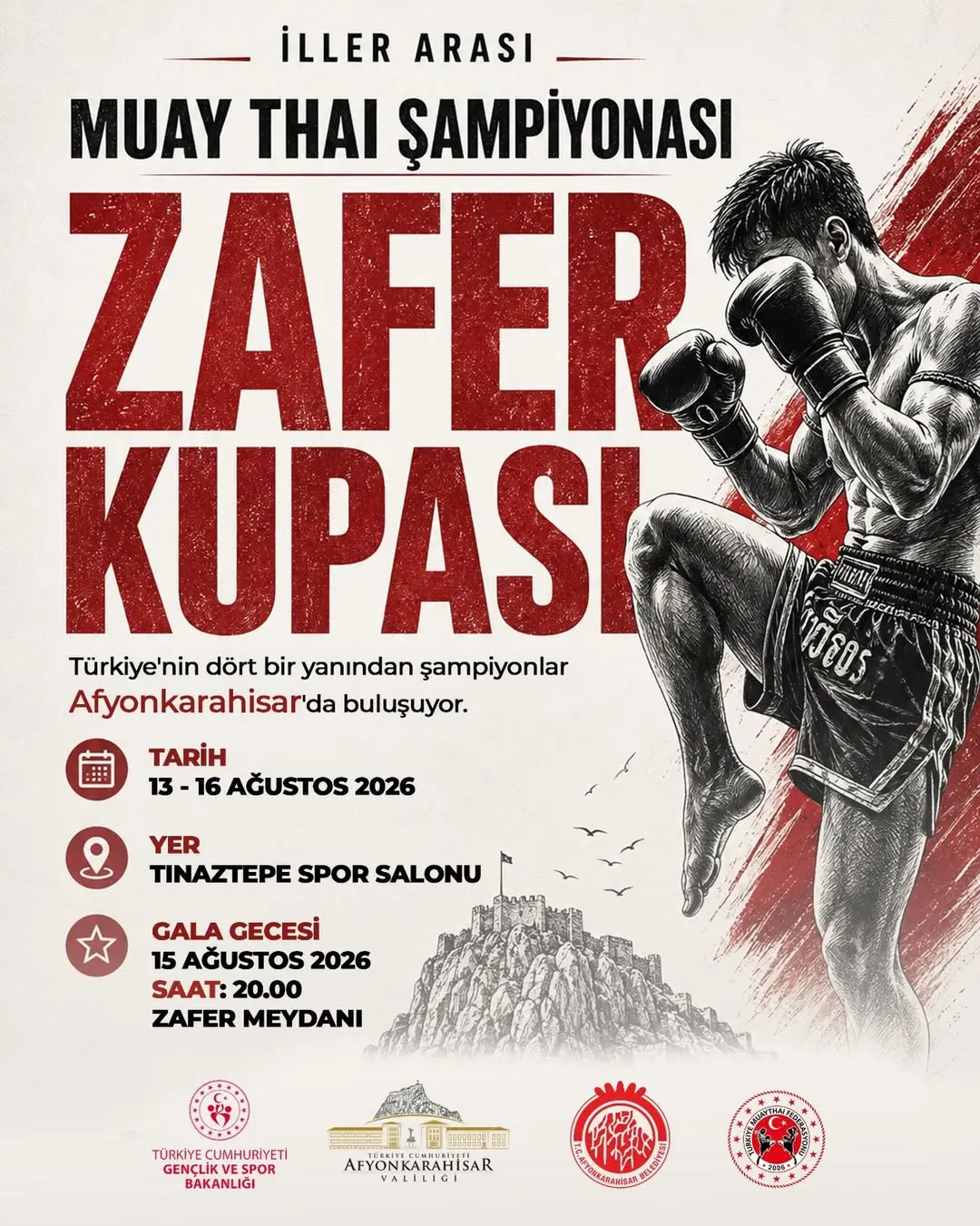 Afyonkarahisar'da İller Arası Muay Thai Şampiyonası Heyecanı