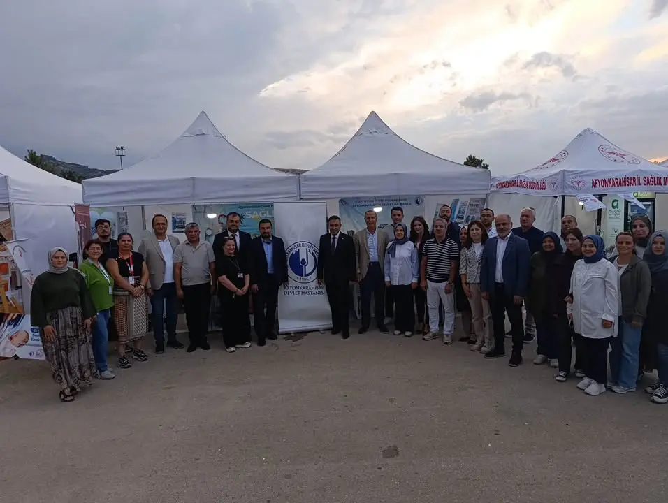 Afyonkarahisar Devlet Hastanesi'nin Motofest Standına Ziyareti