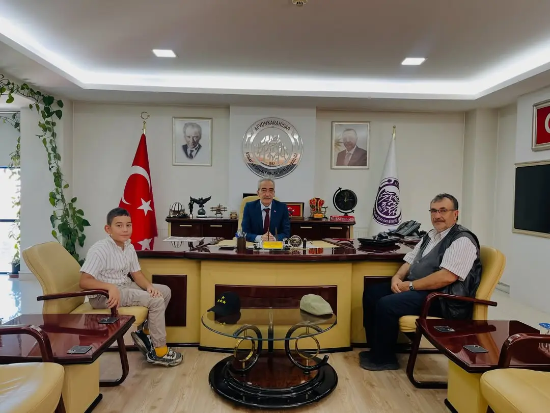 Afyonkarahisar Esnaf ve Sanatkarlar Odaları Birliği'ne Hayırlı Olsun Ziyareti