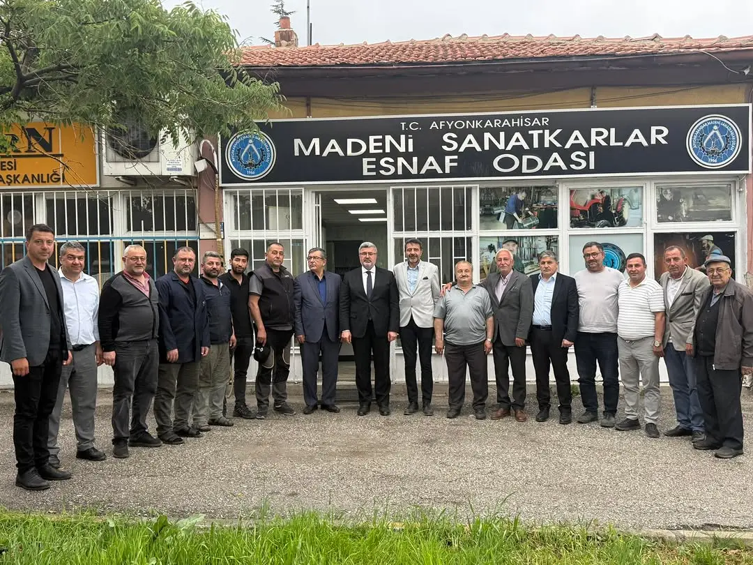 Afyonkarahisar Madeni Sanatkârlar Odası Ziyareti