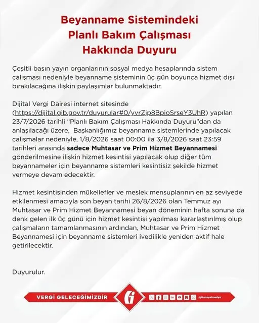 Afyonkarahisar Mali Müşavirler Odası'ndan Bir Gönderi