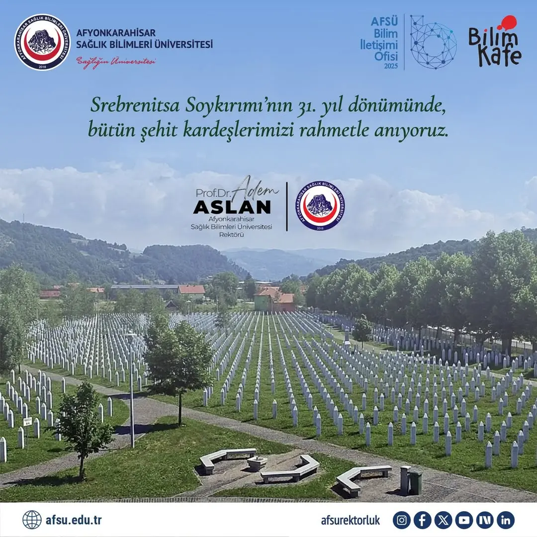 Afyonkarahisar Sağlık Bilimleri Üniversitesi Afsü'nün Sağlıkla İlgili Paylaşımı