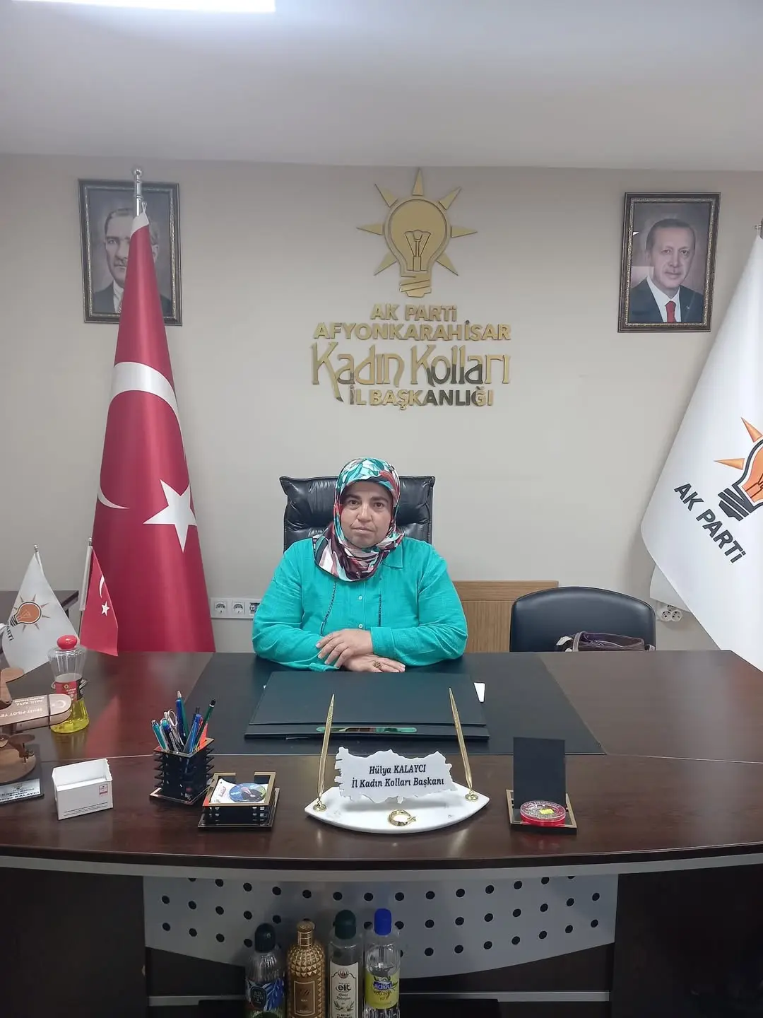 AK Parti Afyonkarahisar İl Kadın Kolları'ndan Duygu Dağdelen'in Görev Nöbeti