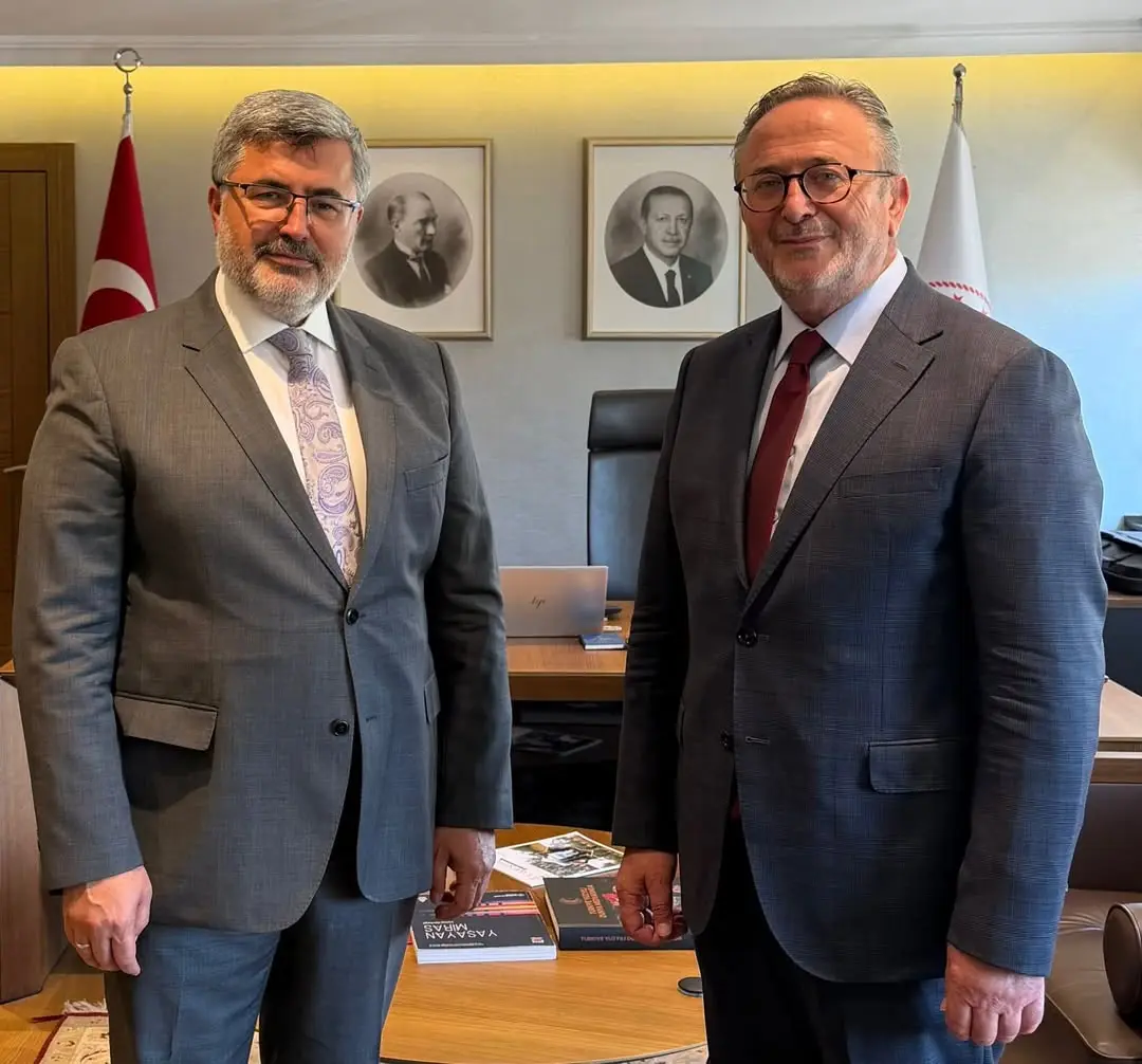 Ak Parti Afyonkarahisar Milletvekili Ali Özkaya, Kültür Bakan Yardımcısı Dr. Coşkun Yılmaz'a Hayırlı Olsun Ziyaretinde Bulundu