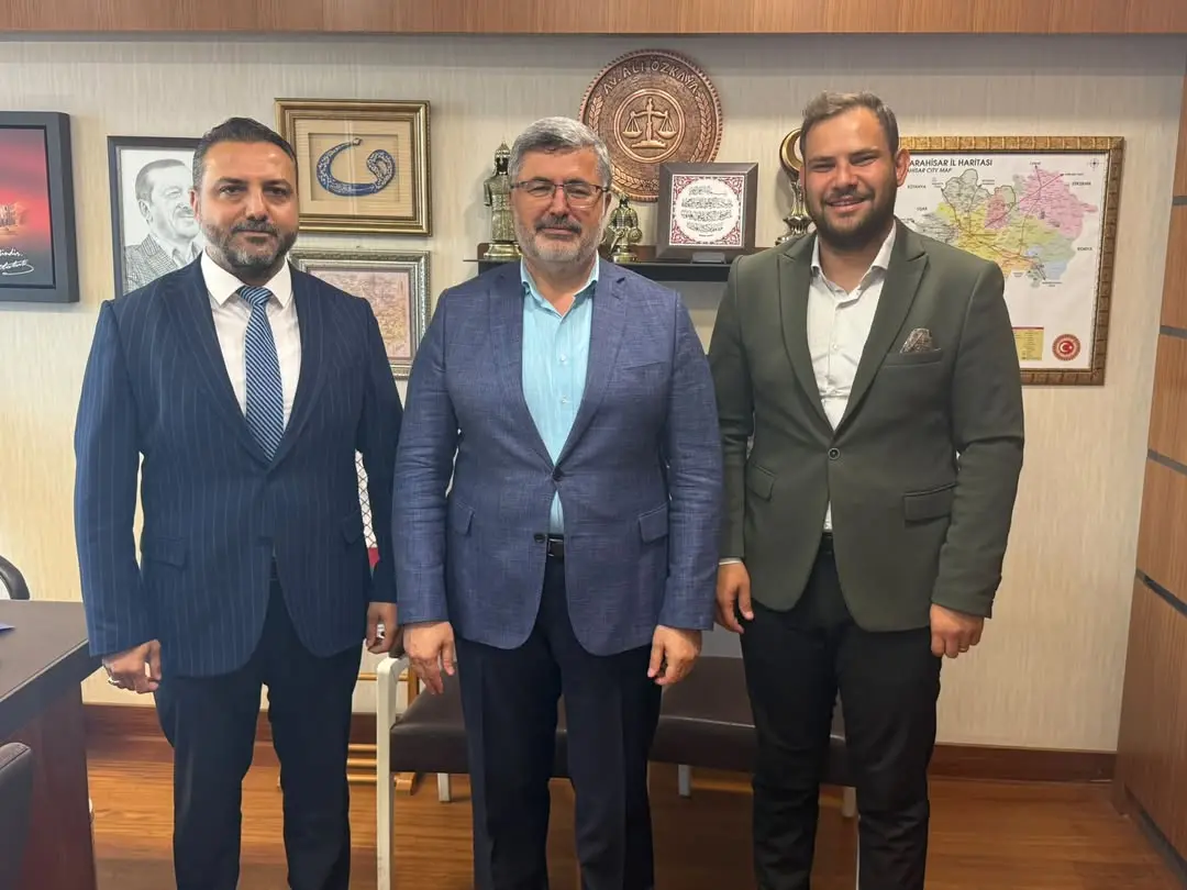 AK Parti Dinar İlçe Başkanı Hüseyin Demir ve Tarım Kredi Ziyareti