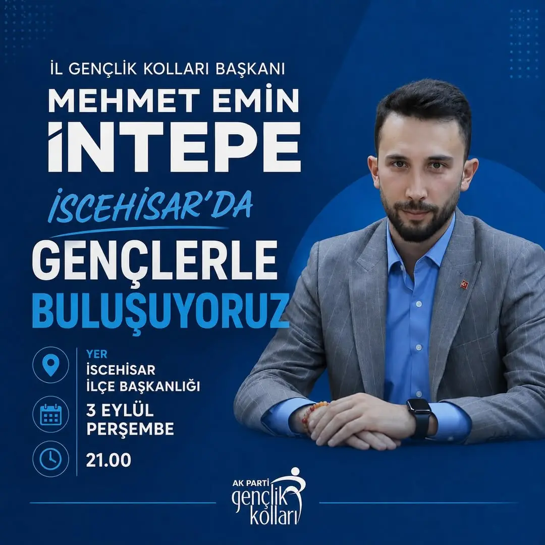 Ak Parti İscehisar'da Gençlik Buluşmasına Hazırlanıyor!