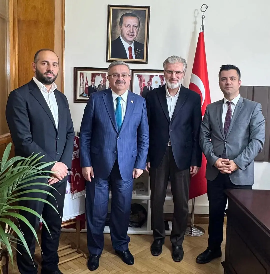 Ak Parti Milletvekili İbrahim Yurdunuseven'den Afrika Vakfı Ziyareti
