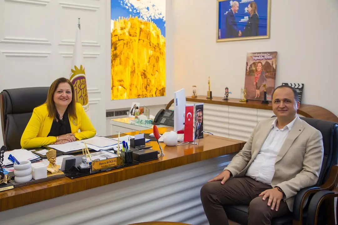 Avukat Fatih Beder Belediyemizi Ziyaret Etti