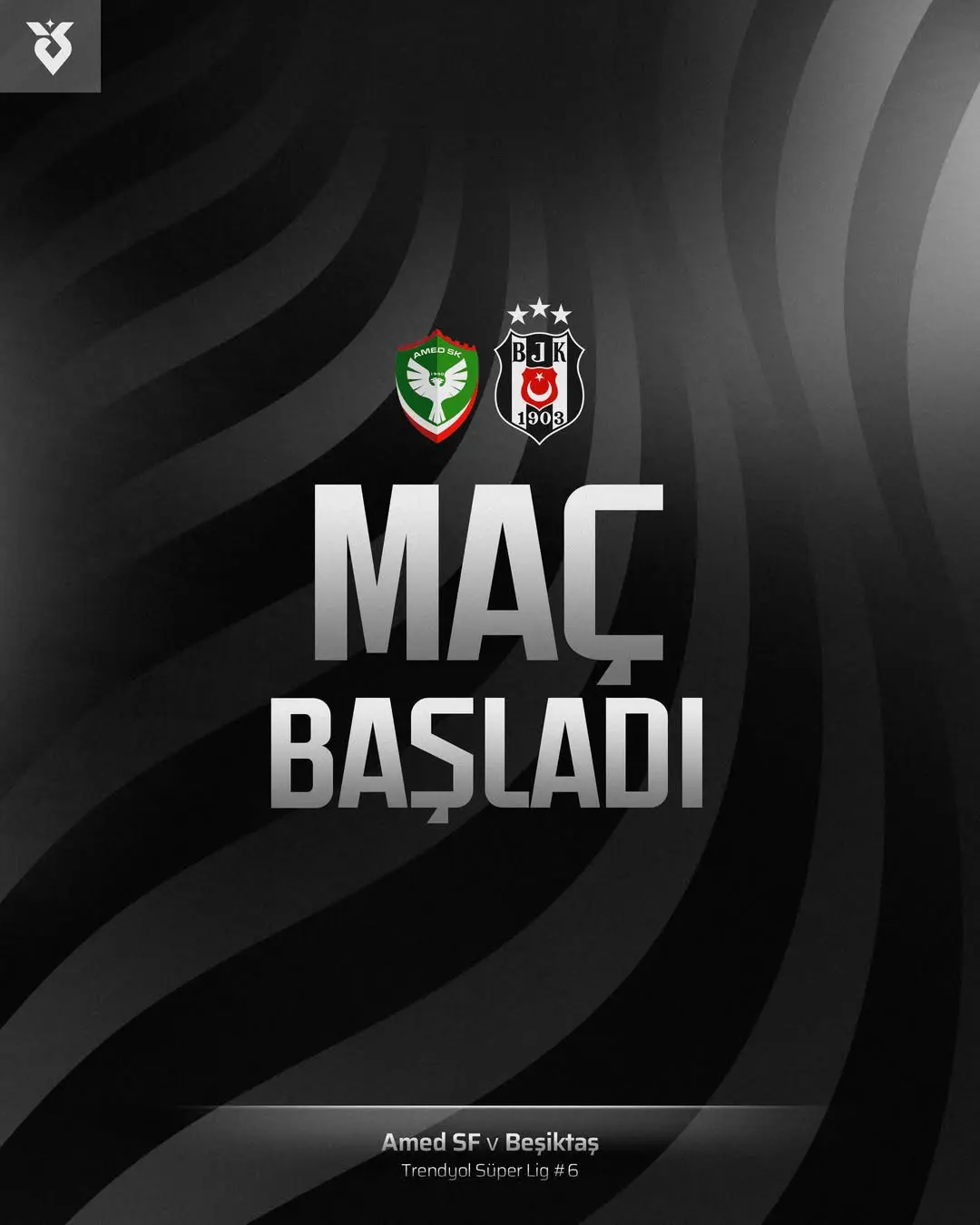Beşiktaş, Trendyol Süper Lig 6. Hafta Maçında!