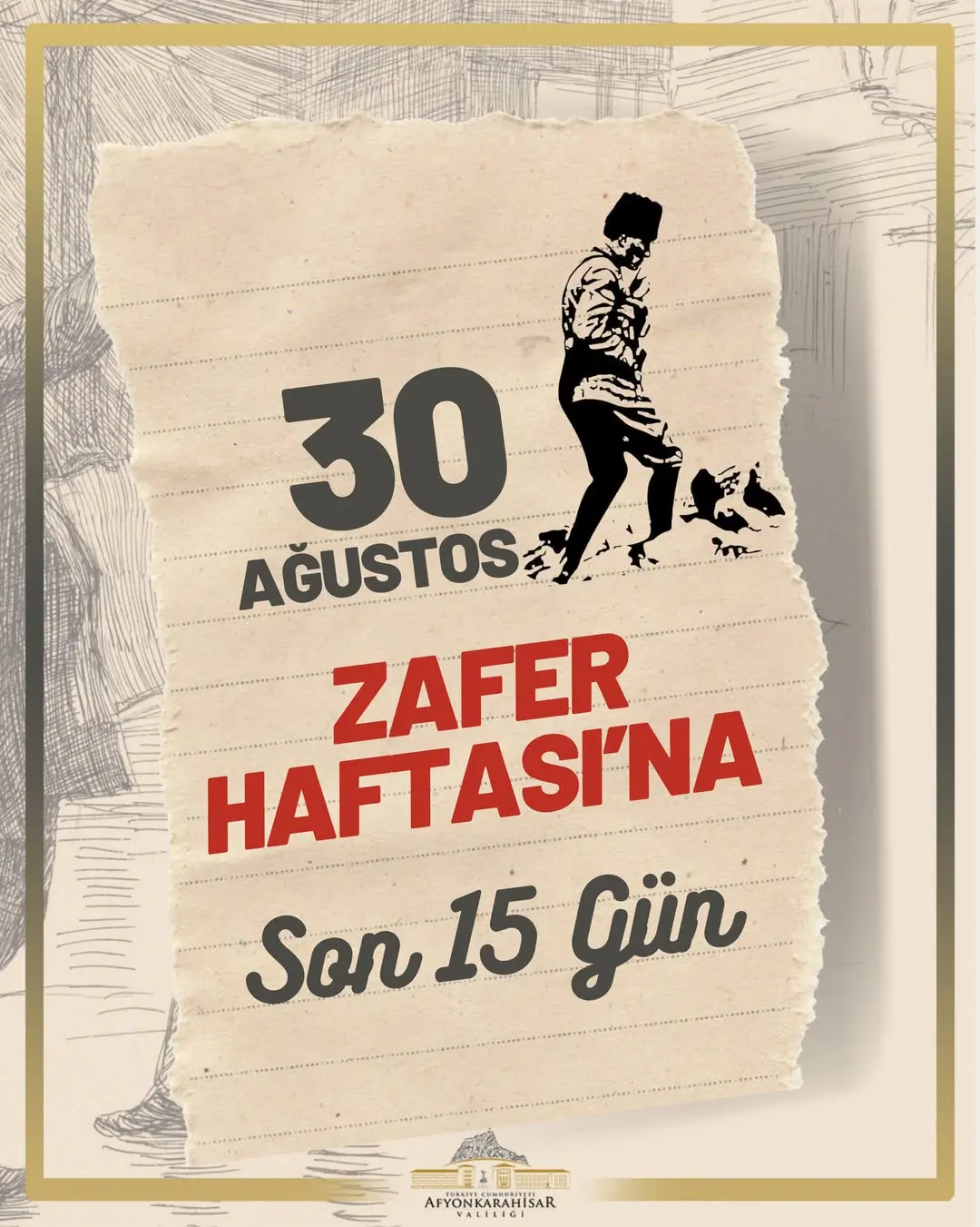 Büyük Taarruz Zafer Haftası'na Geri Sayım Başladı - Kocatepe'de Buluşma