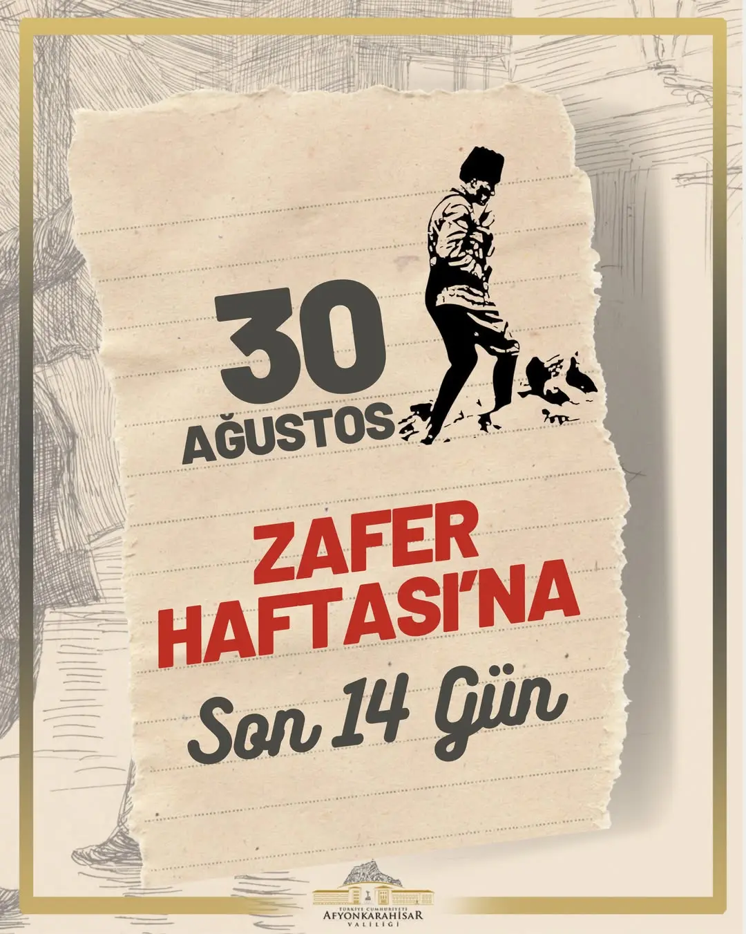 Büyük Taarruz Zafer Haftası'nın Kutlanacağı Kocatepe'den Davet Var