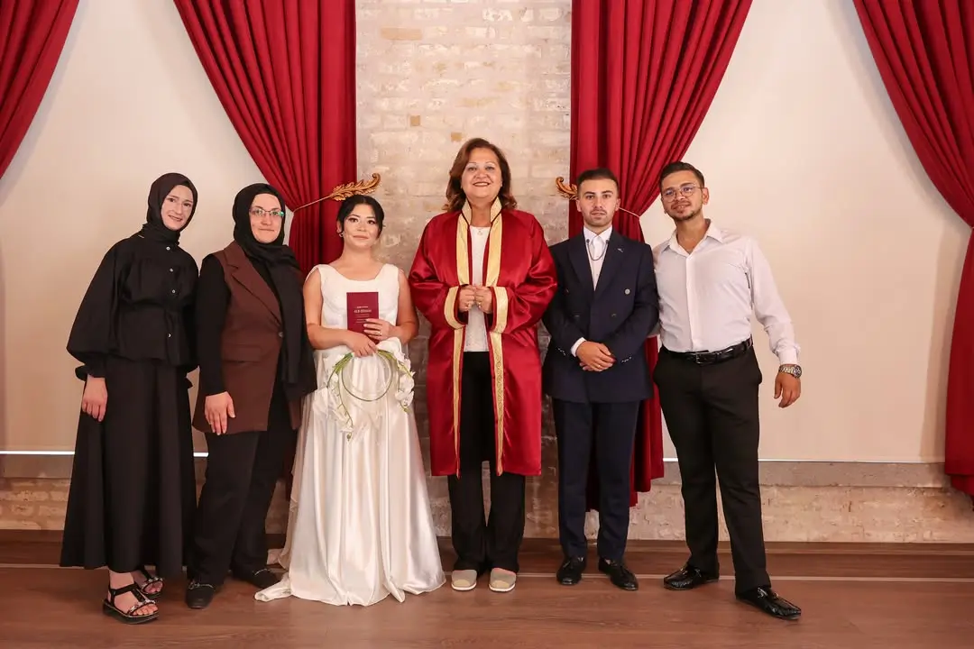 Damla Nur Aldağ ve Ahmet Akseki Çiftinin Nikah Töreni