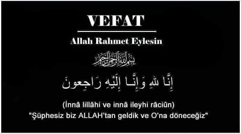Döğer Belediyesi'nden Başsağlığı Mesajı: Adnan KUS Vefat Etti