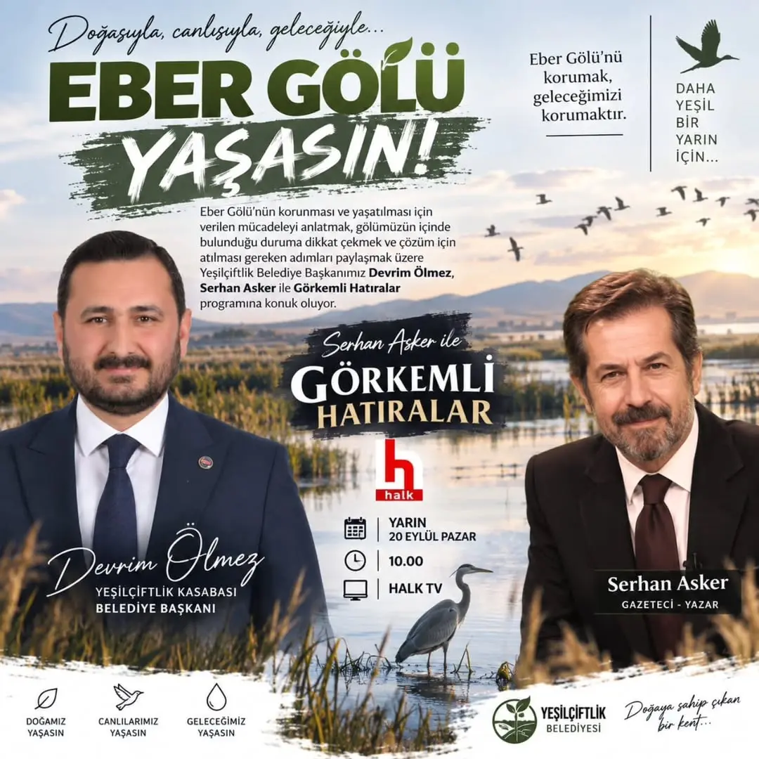 Eber Göl'ümüz ve Sultandağı'mızın Afyonkarahisar'ımızın tanıtımı için Eber Köy'ümüzde buluşuyoruz....