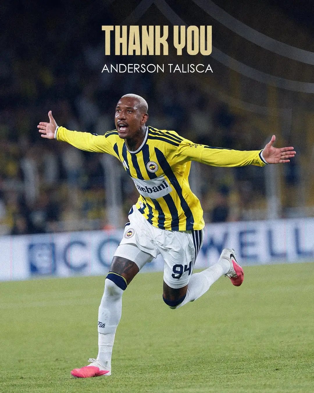 Fenerbahçe, Anderson Talisca ile Yollarını Ayırdı