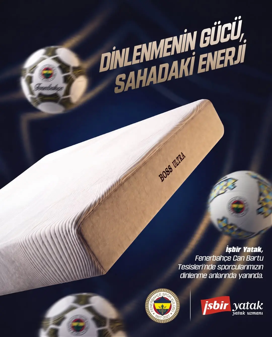 Fenerbahçe Can Bartu Tesisleri'nde Sağlıklı Uyku ve Yüksek Enerji İçin Yenilik!