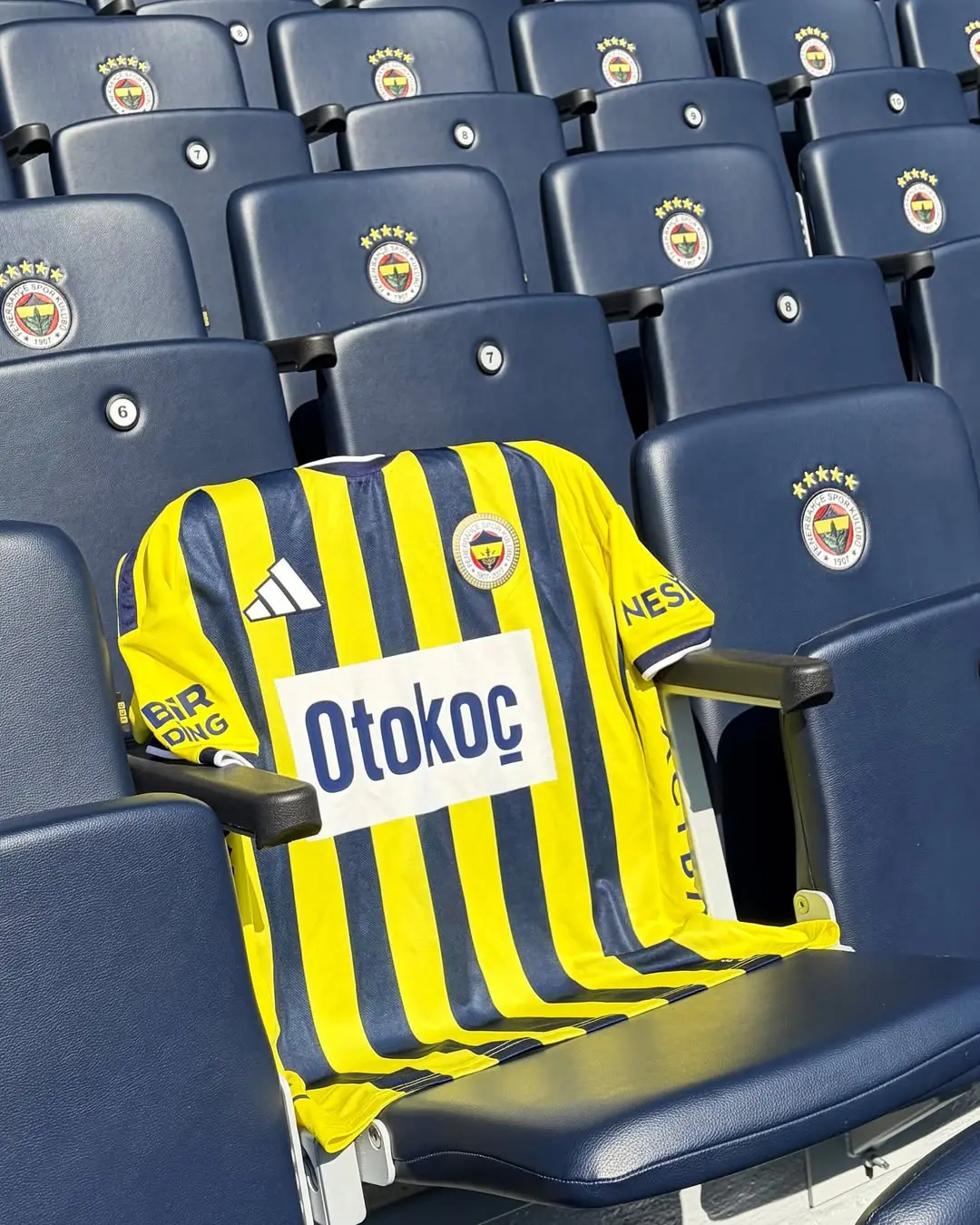 Fenerbahçe'nin Adidas ve Fenerium İş Birliğiyle Hazırladığı Yeni Forma Sahada