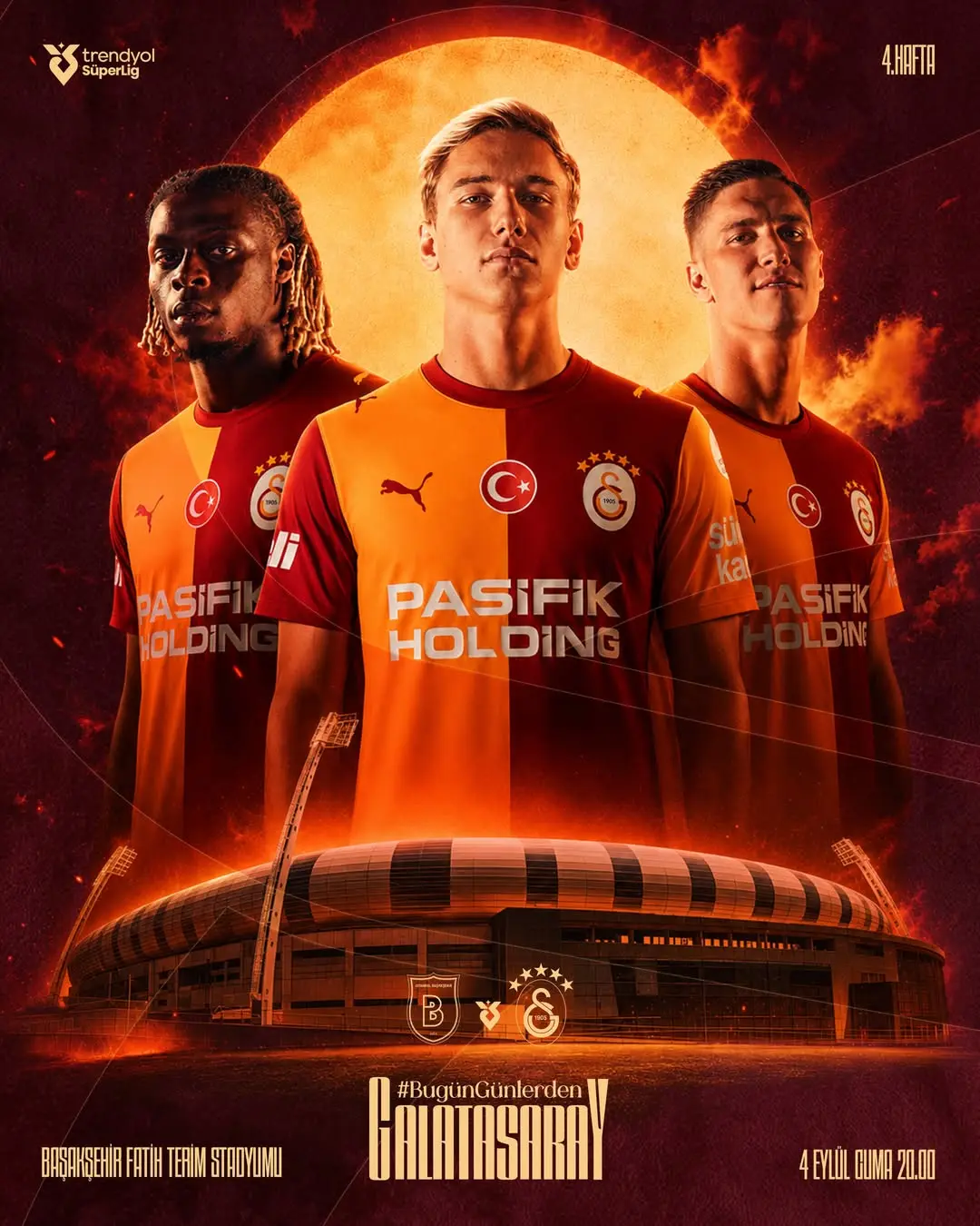 Galatasaray, Başakşehir FK ile Karşılaşacak