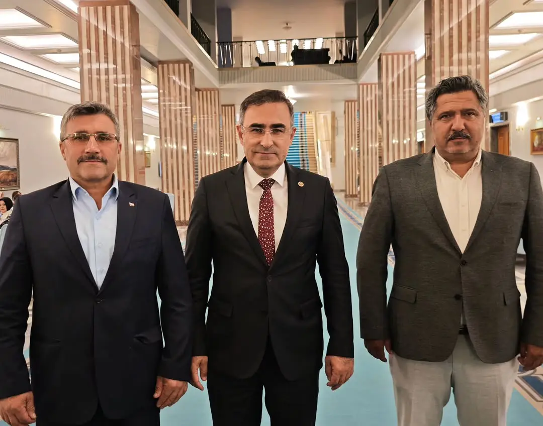 Gazi Meclisimizde Hocalar Belediye Başkanı ve İl Genel Meclis Üyesi Ziyareti