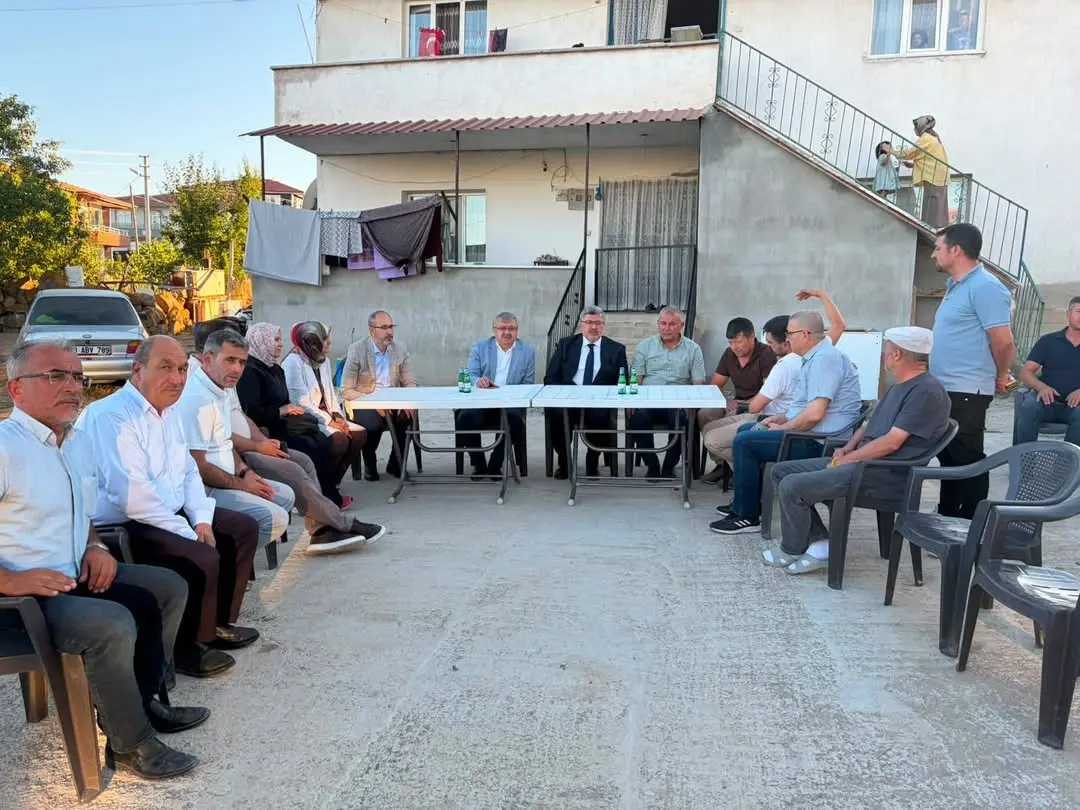 Gazlıgöl Belediye Başkanı Mustafa Güngör'e Taziye Ziyareti