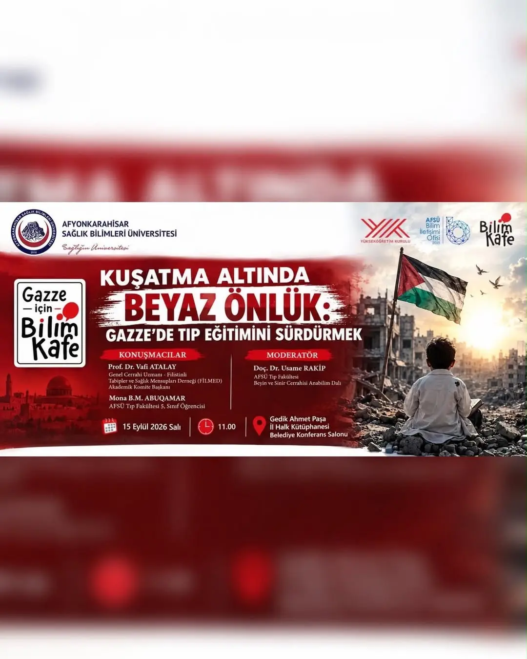 Gazze'de Tıp Eğitimini Sürdüren Öğrencilerin Hikayesi