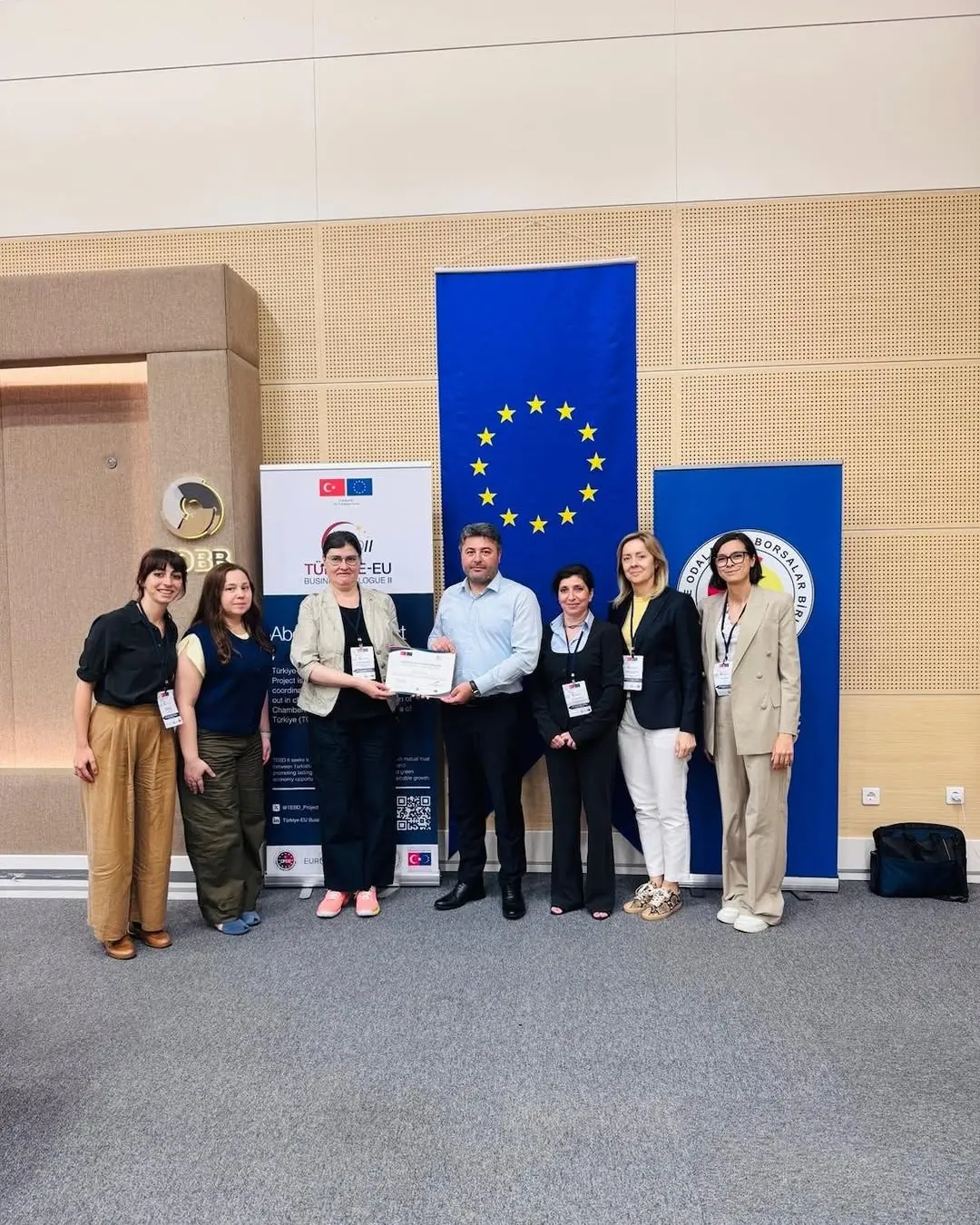 Genel Sekreterimiz İsmail Öztürk, Avrupa Odalar Birliği (EUROCHAMBRES) ve Türkiye Odalar ve Borsalar Birliği İşbirliğiyle Programa Katıldı