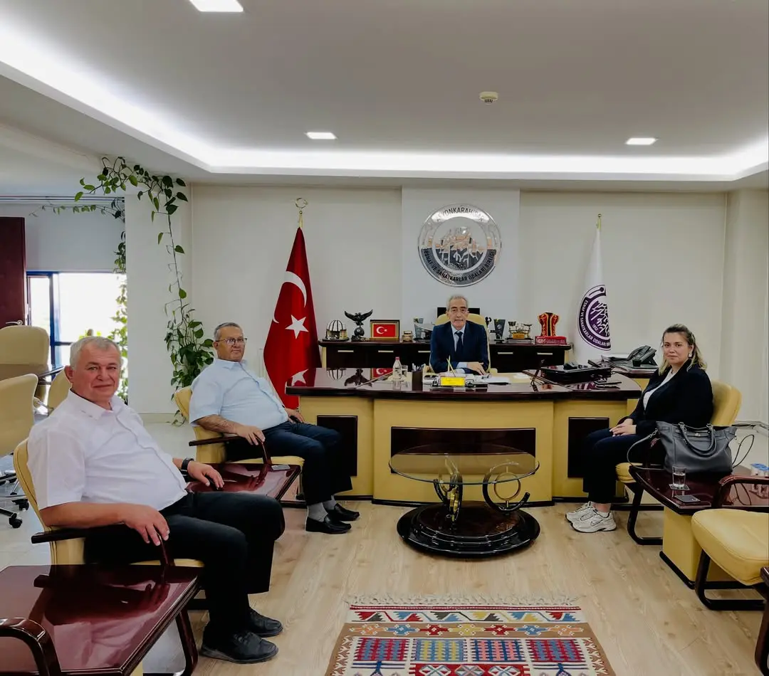 İhsaniye Esnaf ve Sanatkarlar Kredi ve Kefalet Kooperatifi Başkanı Mevlüt Küçük ve Kanal 3 Bölge Koordinatörü Ziyarette Bulundu