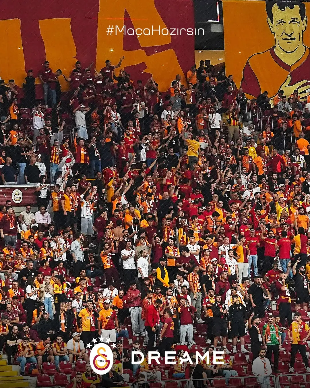 İster tribünde ol, ister ekran başında. Dreame ile MaçaHazırsın! ⚽ ...